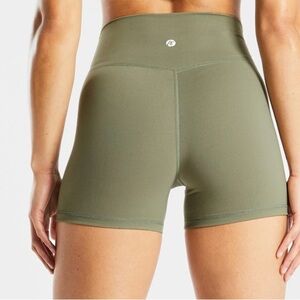 AYBL Core Shorts - Biker Shorts Olive Green Apparel
